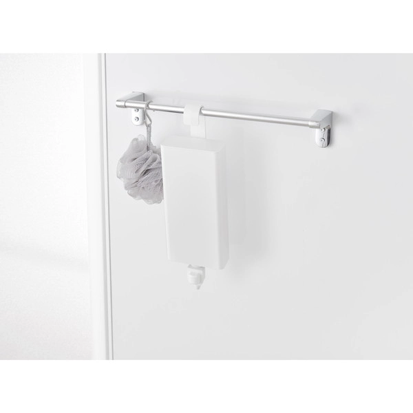 【tower】引っ掛けバスルーム詰め替えパウチディスペンサー収納ホルダー タワー L ホワイト