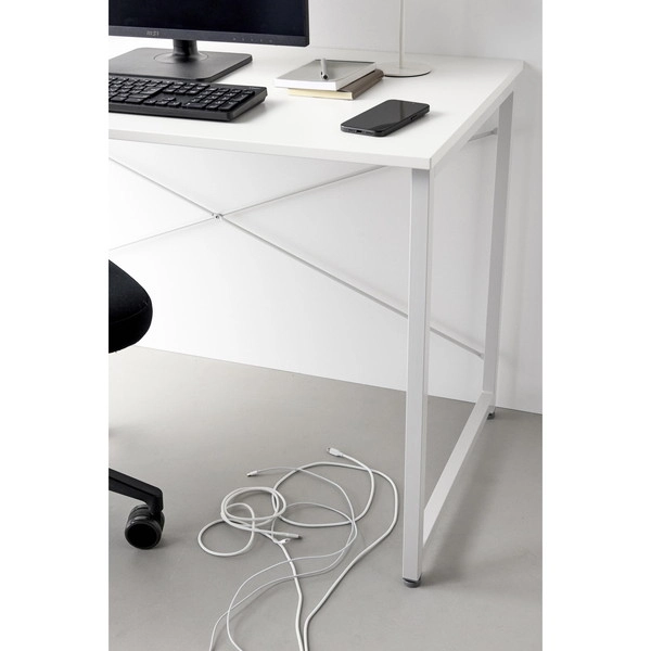 【smart】テープで貼り付けるマグネットケーブルホルダー スマート 5個組 ホワイト