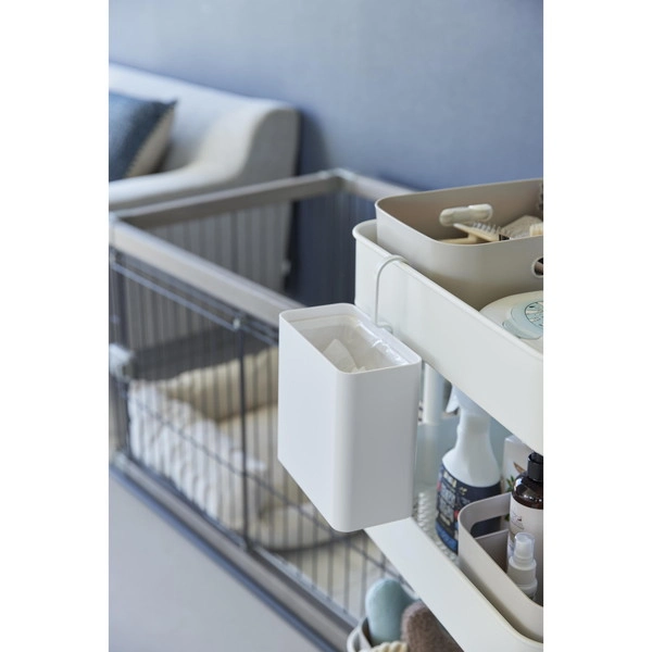 【tower】引っ掛けられるゴミ箱 タワー ホワイト