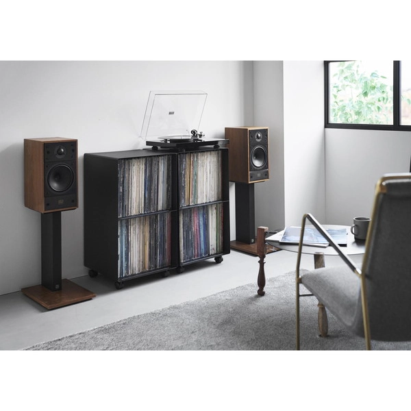 【tower】レコードラック タワー ブラック