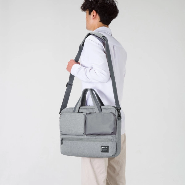 カジュアルPCバッグ グレー BAG-CA10GY