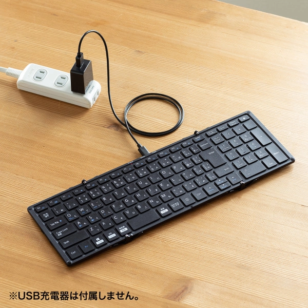 Bluetooth折りたたみフルキーボード ブラック SKB-BT35BK