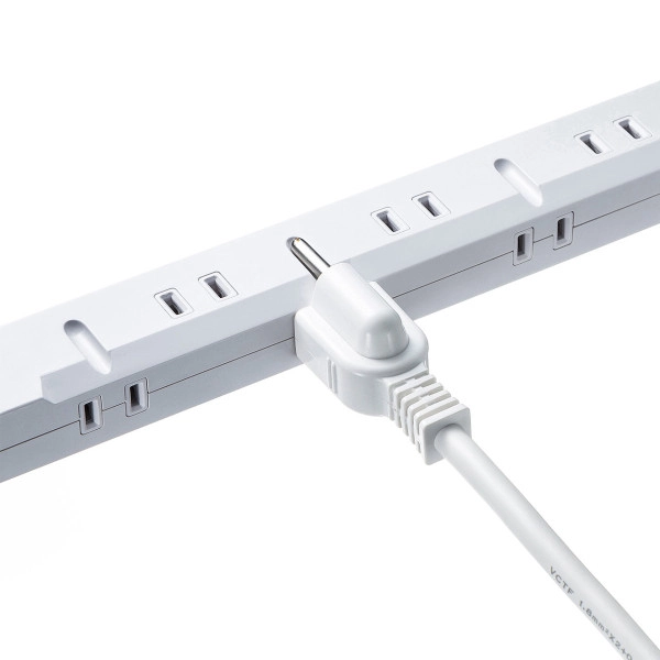 スリムタップUSB充電機能付き TAP-SLIM8U-1