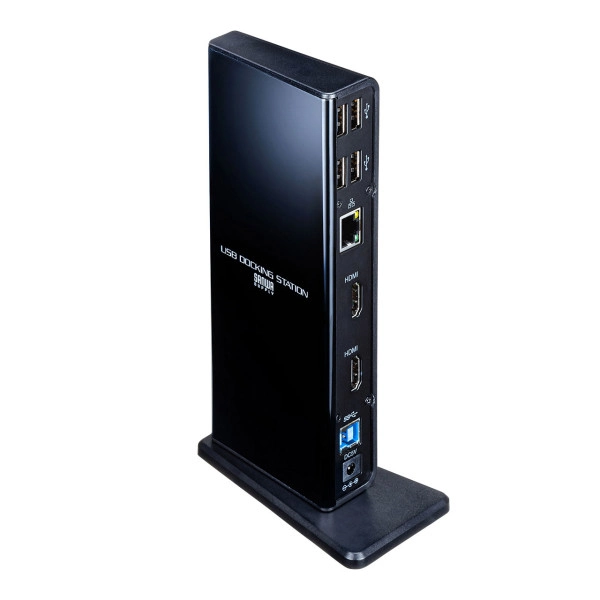 Type-C・USB A接続デュアルHDMIドッキングステーション USB-CVDK7