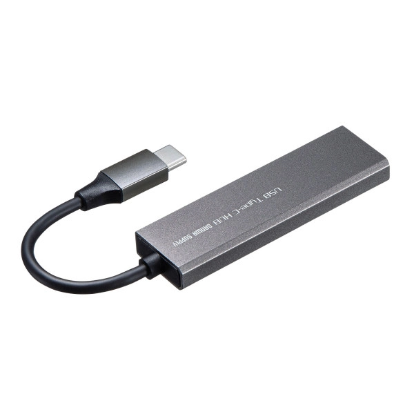 USB Type-C 2ポートスリムハブ USB-3TCH24SN