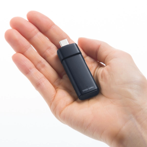 USB 5Gbps Type-C カードリーダー ADR-5TCMSD1BK