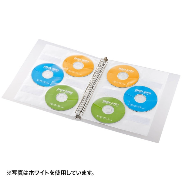 ブルーレイディスク対応A4リフィルシート（5シート入り・ブラック） FCD-RLBD30BK