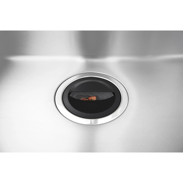 【tower】水切りネットホルダー付き排水口カバー タワー ブラック