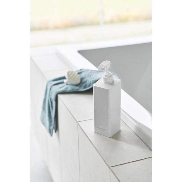 【tower】たっぷり洗剤が出るマグネットディスペンサー タワー シャンプー ホワイト