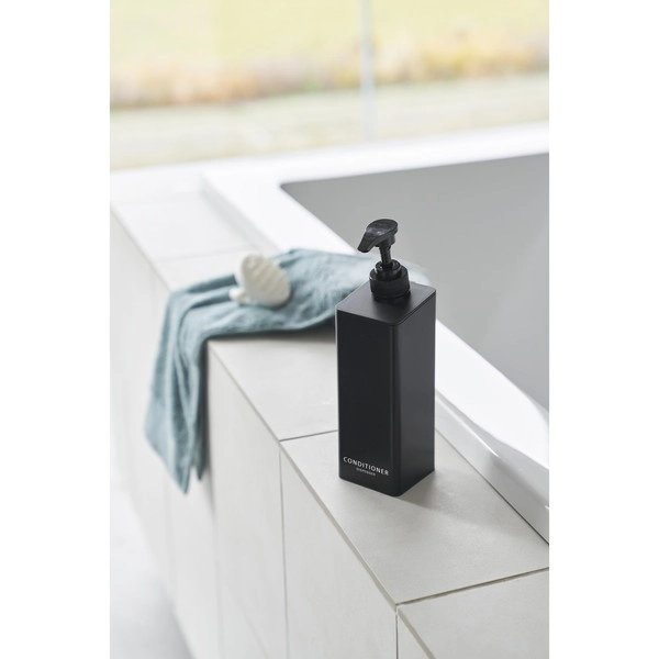 【tower】たっぷり洗剤が出るマグネットディスペンサー タワー コンディショナー ブラック