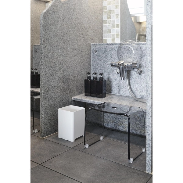 【tower】水が抜けるゴミ箱 タワー 5L ホワイト