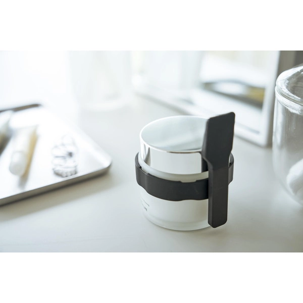 【tower】収納バンド付き美容クリームスパチュラ タワー ブラック