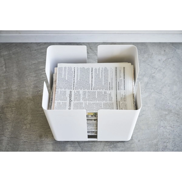 【tower】キャスター付きニューズラック タワー ホワイト