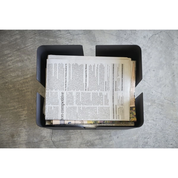 【tower】キャスター付きニューズラック タワー ブラック