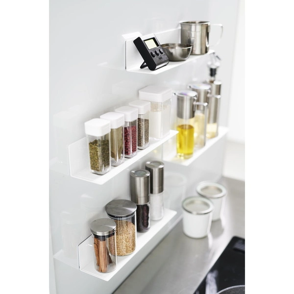 【tower】マグネットキッチン棚 タワー S ホワイト