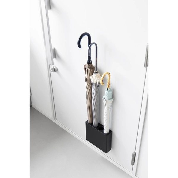 【smart】マグネットアンブレラホルダー 4連 スマート ブラック