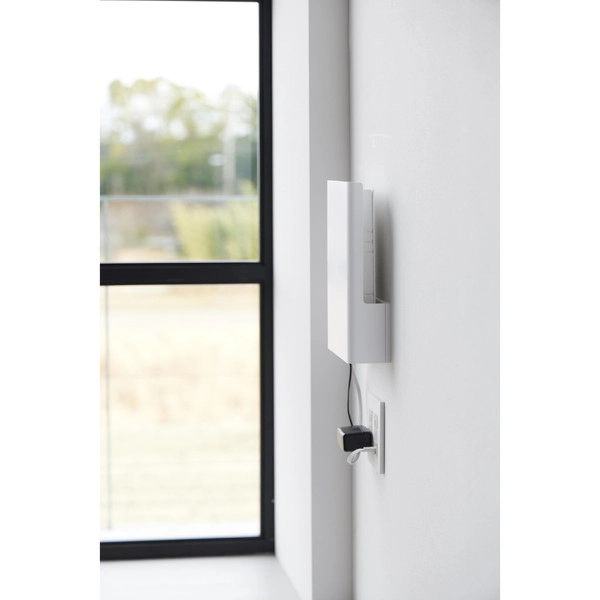 【tower】ウォール隠せるルーター収納 タワー Sサイズ 石こうボード壁対応 ホワイト