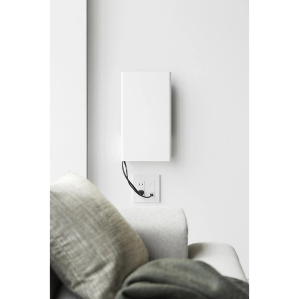 【tower】ウォール隠せるルーター収納 タワー Lサイズ 石こうボード壁対応 ホワイト