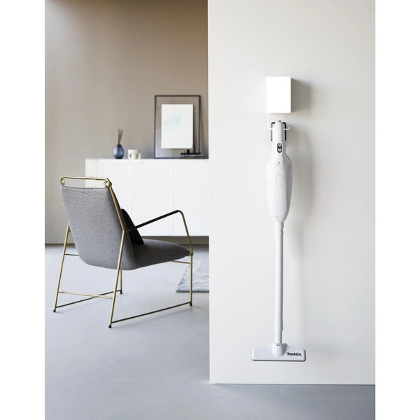 【tower】ウォール収納付きコードレスクリーナーホルダー タワー 石こうボード壁対応 ホワイト