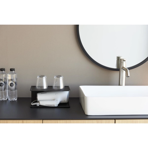 【tower】アメニティー収納 タワー 2段 ブラック