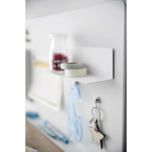 【tower】マグネット棚 タワー スチールパネル対応 ホワイト