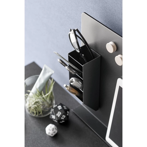 【tower】マグネットペンスタンド タワー スチールパネル対応 ブラック