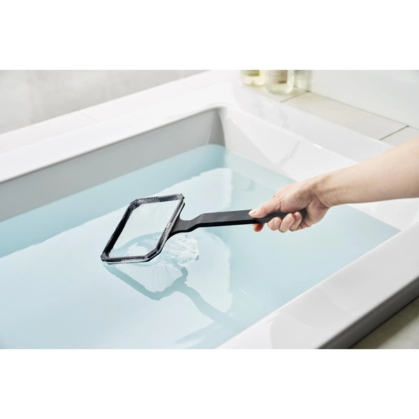 【tower】マグネット浴槽&洗濯槽ゴミ取りネットホルダー タワー ブラック