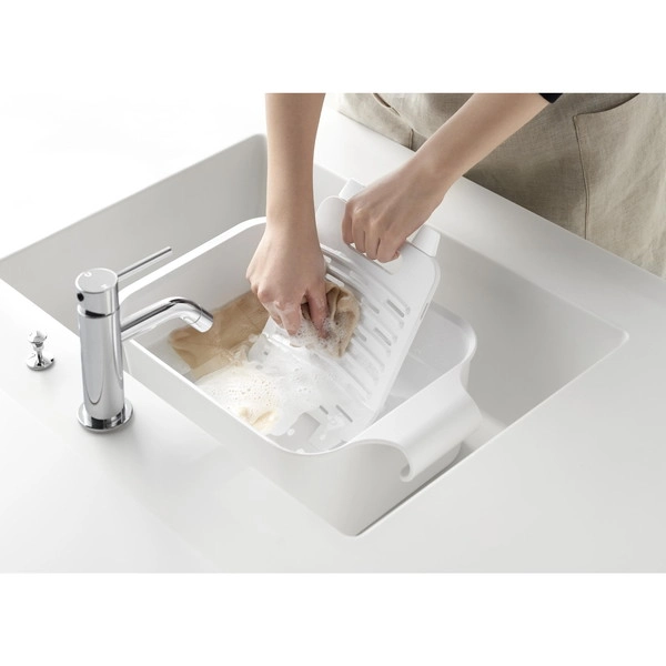 【tower】バケツで使える洗濯&浸け置き板 タワー ホワイト