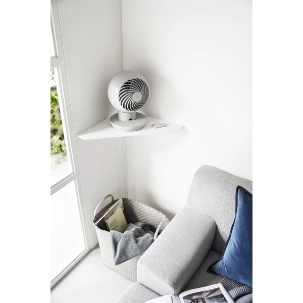 【smart】ウォールコーナーサーキュレーターラック スマート 石こうボード壁対応 ホワイト