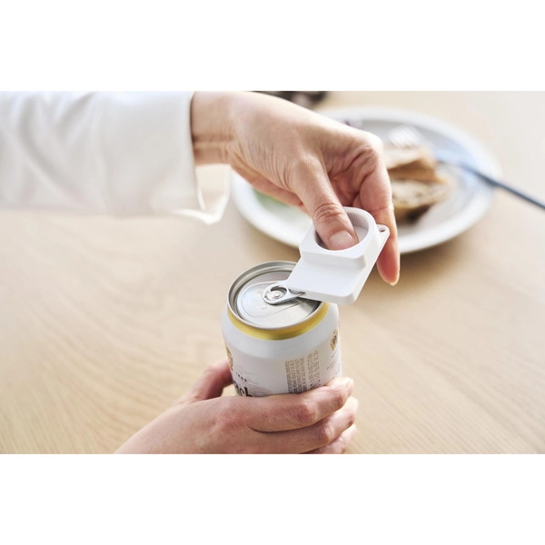 【tower】持ち運べるキャップ・プルタブオープナー タワー ホワイト