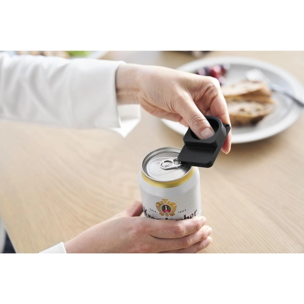 【tower】持ち運べるキャップ・プルタブオープナー タワー ブラック