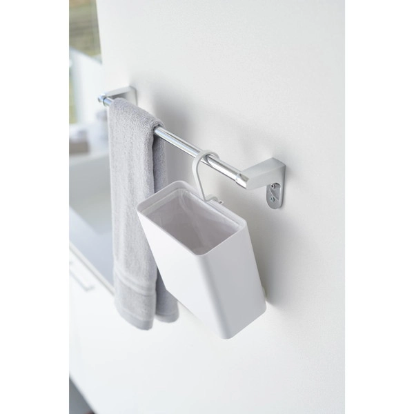 【tower】引っ掛けられるゴミ箱 タワー ホワイト