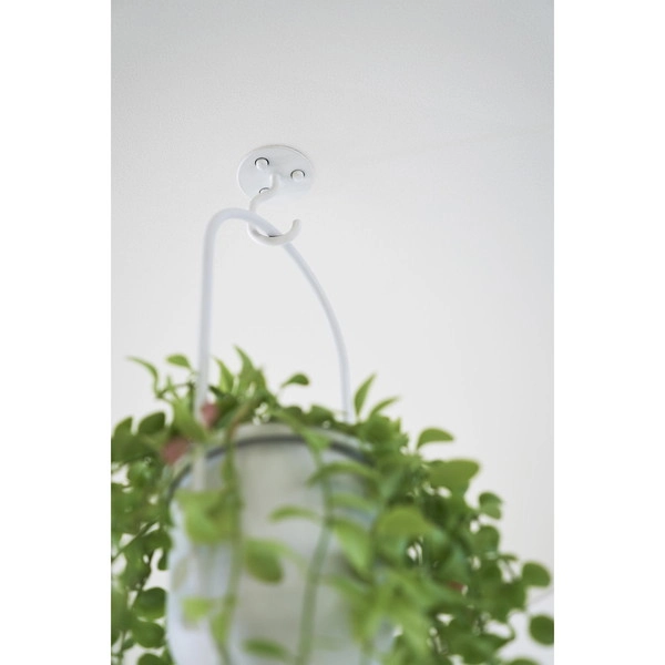 【tower】天井から吊り下げできるプランターフック タワー 石こうボード壁対応 ホワイト