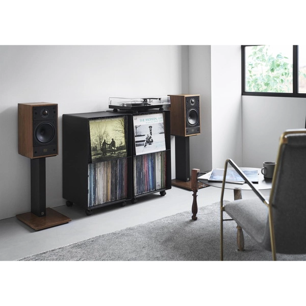 【tower】レコードラック タワー ブラック