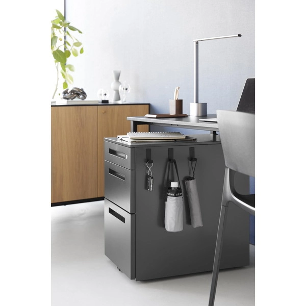 【tower】マグネットハンガーフック タワー S 3個組 ブラック