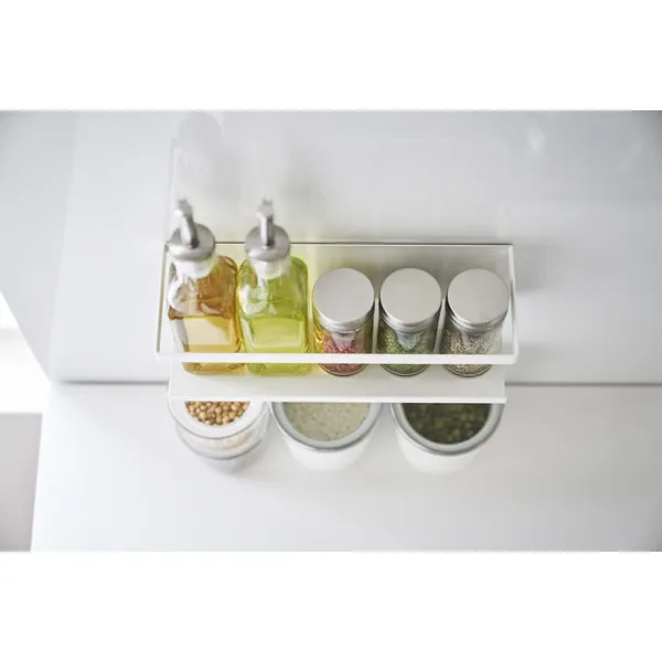 【tower】マグネットラック タワー ワイド (ホワイト)