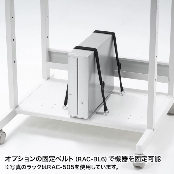 RoHS10対応ハイスタンドパソコンラック (W650×D610mm) RAC-508