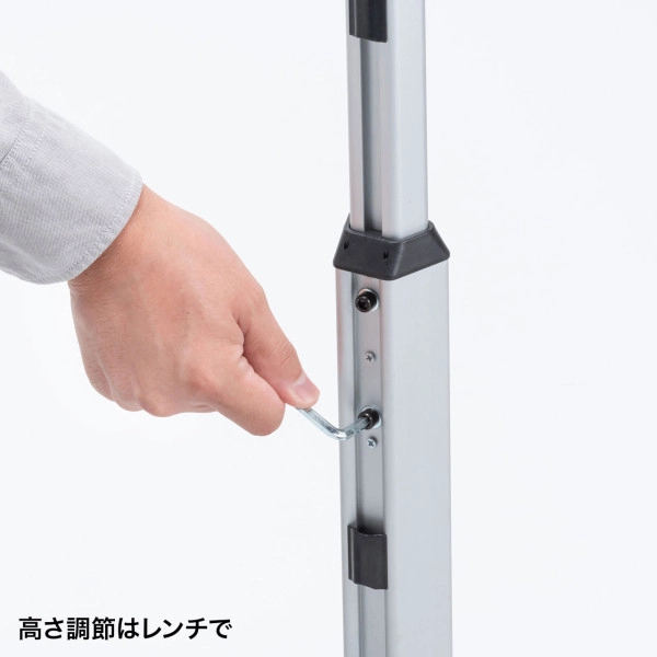 高さ可変機能・セキュリティボックス付きiPadスタンド CR-LASTIP32