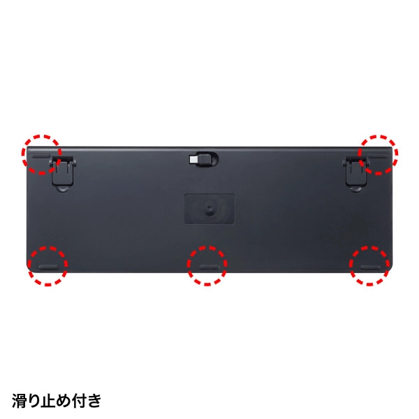 ワイヤレススリムキーボード SKB-WL31CBK