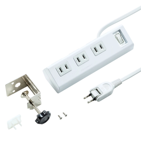 便利タップ(クランプ固定式) TAP-B53W