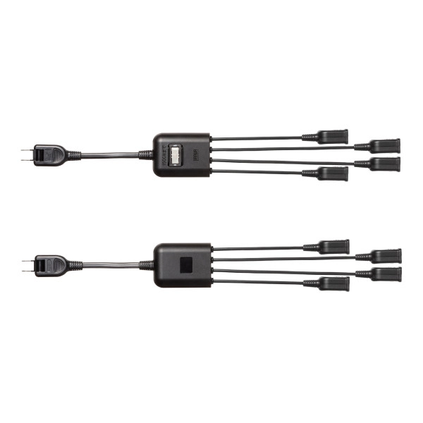 一括集中スイッチ付き電源延長コード ブラック TAP-EX4SWBK