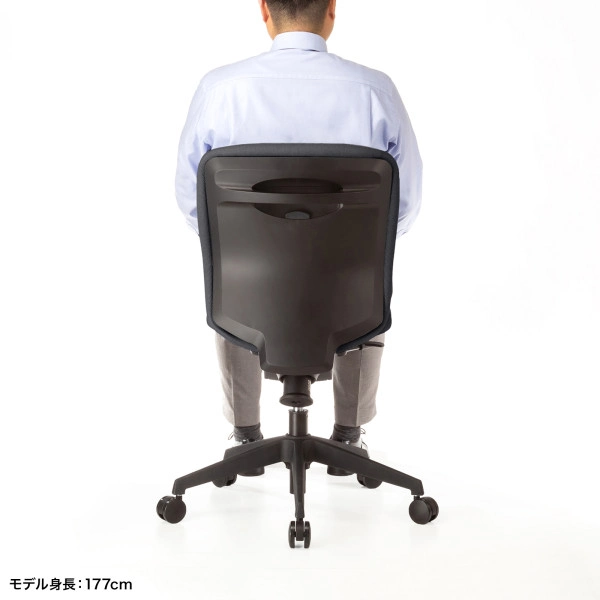 オフィスチェア ブラック SNC-080KBK