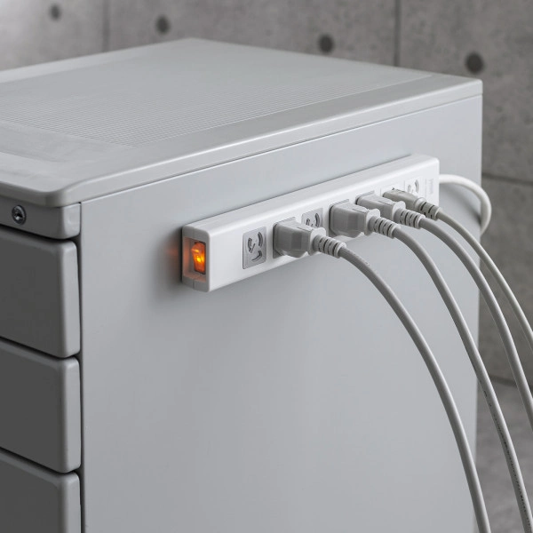 抜け止めシャッタータップ(3P・7個口・3m) TAP-F37SH-3K