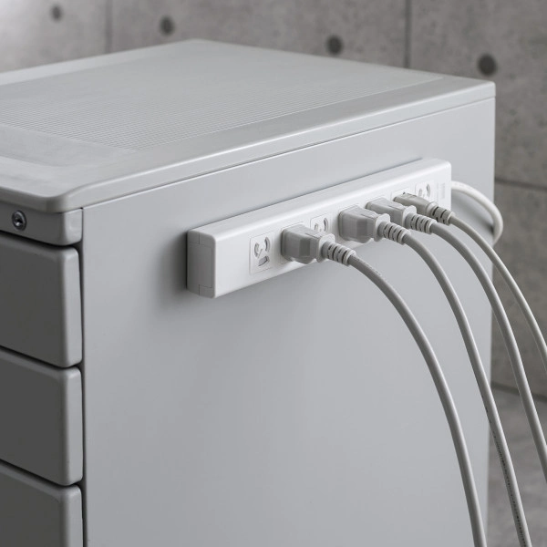 抜け止めシャッタータップ(3P・7個口・3m) TAP-F37SH-3SR