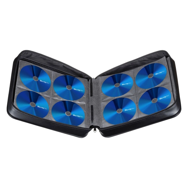 ブルーレイディスク対応セミハードケース（320枚収納・ブラック） FCD-WLBD320BK