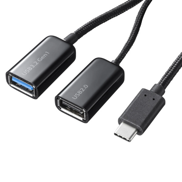 USB3.2 Gen1+USB2.0 Type-Cコンボハブ(4ポート) USB-3TC436BK