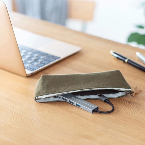 Type-C 3ポート コンボスリムハブ（カードリーダー付き） USB-3TCHC19S