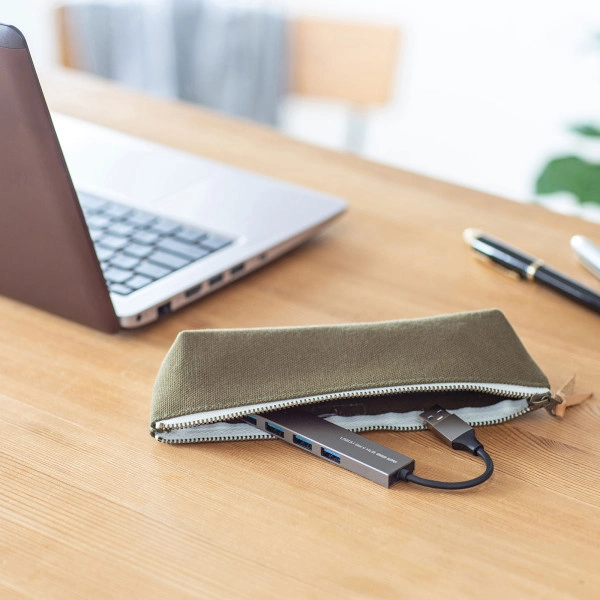 USB3.2 Gen1 4ポート スリムハブ USB-3H423SN