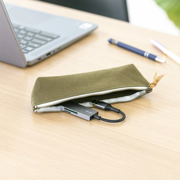 USB3.2 Gen1 カードリーダー ADR-3MSD2S