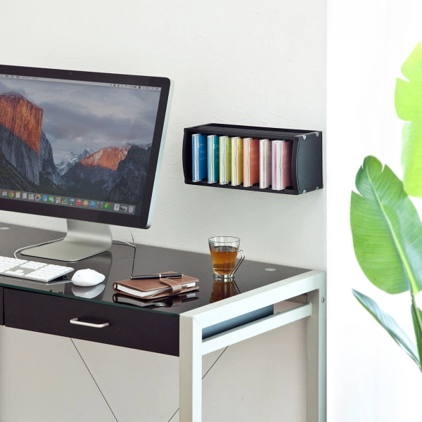 組立て式CDラック（ブラック） FCD-CB26BK